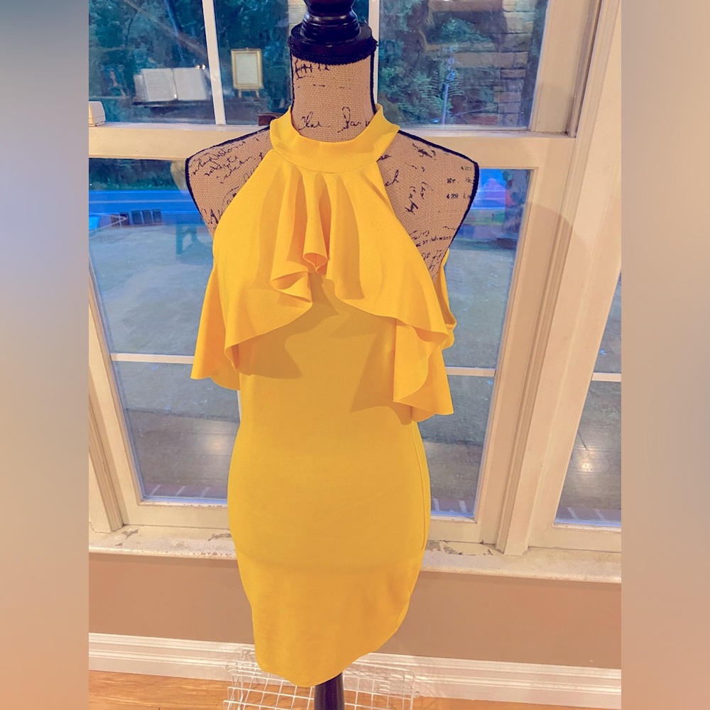 Yellow dress